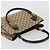 GUCCI GG Canvas Bamboo Hand Bag Beige Silver 112526 - vista 6