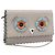 FENDI Chain Shoulder Wallet Leather Pink Silver 8M0346