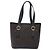Céline CELINE Macadam Canvas Tote Bag PVC Leather Black Gold - vista 2