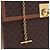 Céline CELINE Macadam Canvas Hand Bag PVC Leather Brown Gold - vista 14