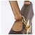 Céline CELINE Macadam Canvas Hand Bag PVC Leather Brown Gold - vista 16