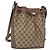 GUCCI GG Supreme Web Sherry Line Bag PVC Beige Gold 41 02 034