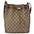 GUCCI GG Supreme Web Sherry Line Bag PVC Beige Gold 41 02 034 - vista 2