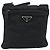 PRADA Shoulder Bag Nylon Black Silver - vista 2