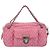 PRADA Sac à main à chaîne Nylon 2way Rose Argent - vue 2