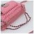 PRADA Sac à main à chaîne Nylon 2way Rose Argent - vue 7