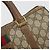 GUCCI GG Supreme Web Sherry Line Hand Bag PVC Beige Gold 98 02 007 - vista 15