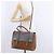 PRADA Hand Bag Leather 2way Brown Silver - vista 28