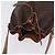 Céline CELINE Macadam Canvas Shoulder Bag PVC Leather Brown Gold - vista 6