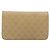 CHANEL Bolso de hombro Matelassé con cadena en piel de cordero beige y CC dorado - vista 3