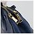 PRADA Handtasche Leder Blau Goldfarben - Ansicht 10
