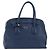 PRADA Handtasche Leder Blau Goldfarben - Ansicht 13