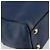 PRADA Handtasche Leder Blau Goldfarben - Ansicht 14