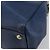 PRADA Handtasche Leder Blau Goldfarben - Ansicht 15