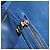 PRADA Handtasche Leder Blau Goldfarben - Ansicht 22