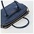 PRADA Handtasche Leder Blau Goldfarben - Ansicht 6