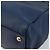 PRADA Handtasche Leder Blau Goldfarben - Ansicht 9