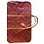 Borsa da viaggio Louis Vuitton America's Cup in tela Monogram marrone e pelle naturale Rosso
