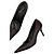 Gucci Escarpins en cuir embossé monogramme GG Marron