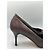Gucci Escarpins en cuir embossé monogramme GG Marron - vue 10