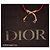 Bracciale Dior con cordoncino rosso e fiocco D'oro - vista 4