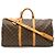 Louis Vuitton Monogram Keepall Bandoulière 50 Boston Bag Marrone