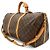 Louis Vuitton Monogram Keepall Bandoulière 50 Boston Bag Marrone - vista 3