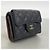Portafoglio tri-fold Chanel in nero - vista 2
