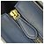 Céline Celine Luggage Micro Shopper 167793 Borsa a mano in pelle da donna Blu navy - vista 13
