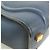 Céline Celine Luggage Micro Shopper 167793 Borsa a mano in pelle da donna Blu navy - vista 4