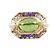 Chanel American Ring Gold Amethyst Turmalin Golden - Ansicht 2
