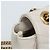 Borsa a tracolla con catena Gucci GG Marmont Bianco - vista 10