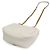 Borsa a tracolla con catena Gucci GG Marmont Bianco - vista 3