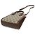 Borsa a mano in pelle Gucci Interlocking G Marrone Beige - vista 3