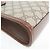 Borsa a mano in pelle Gucci Interlocking G Marrone Beige - vista 5