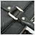 Borsetta in pelle da uomo Gucci GG embossed Nero - vista 11