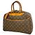 Borsa Louis Vuitton Monogram Deauville Marrone