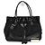 Prada Tessuto Soft BR3555 Tote Bag Schwarz - Ansicht 2