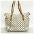 Borsa Tote Louis Vuitton Damier Azur Totally MM Bianco - vista 10