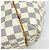 Borsa Tote Louis Vuitton Damier Azur Totally MM Bianco - vista 7