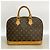 Borsa Louis Vuitton Alma Monogram M51130 in Brown Marrone - vista 10