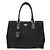 Borsa Tote da donna Prada Tessuto + Vitel BR3411 Nero