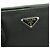 Borsa Tote da donna Prada Tessuto + Vitel BR3411 Nero - vista 10