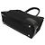 Borsa Tote da donna Prada Tessuto + Vitel BR3411 Nero - vista 3