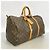 Louis Vuitton Boston Monogram Keepall 50 Marrone - vista 2