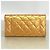 Chanel Lange Geldbörse Metallic-Orange - Ansicht 8