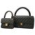 Borsa Chanel in pelle d'agnello matelassé nera Nero