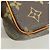 Louis Vuitton Monogram Pochette Marly Bandoulière Shoulder Bag Marrone - vista 6