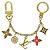 Portachiavi Charm Louis Vuitton Multicolore D'oro