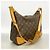 Borsa a tracolla Louis Vuitton Monogram Boulogne 30 Marrone - vista 2